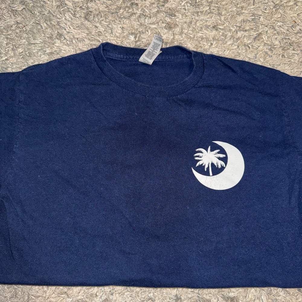 Gildan Navy Blue Heavy Cotton T-Shirt